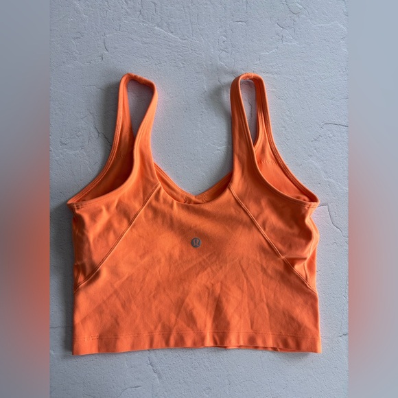 Lululemon Align Tank Orange Soda - Picture 3 of 3